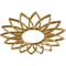 Ekena Millwork Daisy Architectural Grade PVC Pierced Ceiling Medallion, Gold, 32"OD x 11 1/8"ID x 1"P CMPP32DASGO - alternate 2